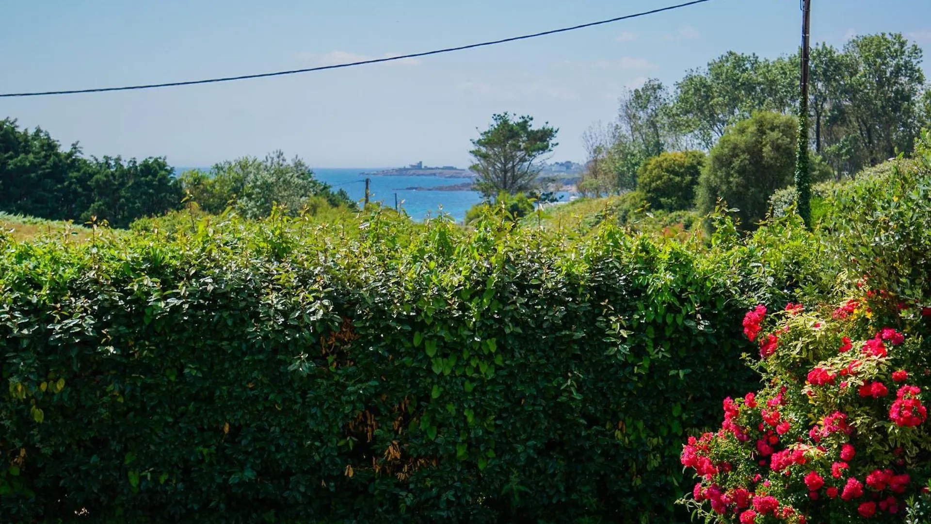 -Gaia- Maison Familiale Vue Mer Et Jardin Dourveil Trégunc Francja