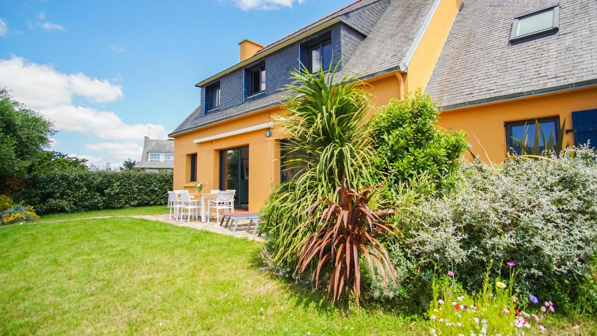 -Gaia- Maison Familiale Vue Mer Et Jardin Dourveil Trégunc 0*,